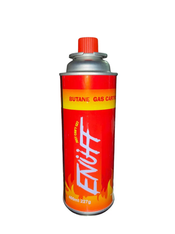 4-Pack Enuff Butane Gas Cartridge (400ml Each)