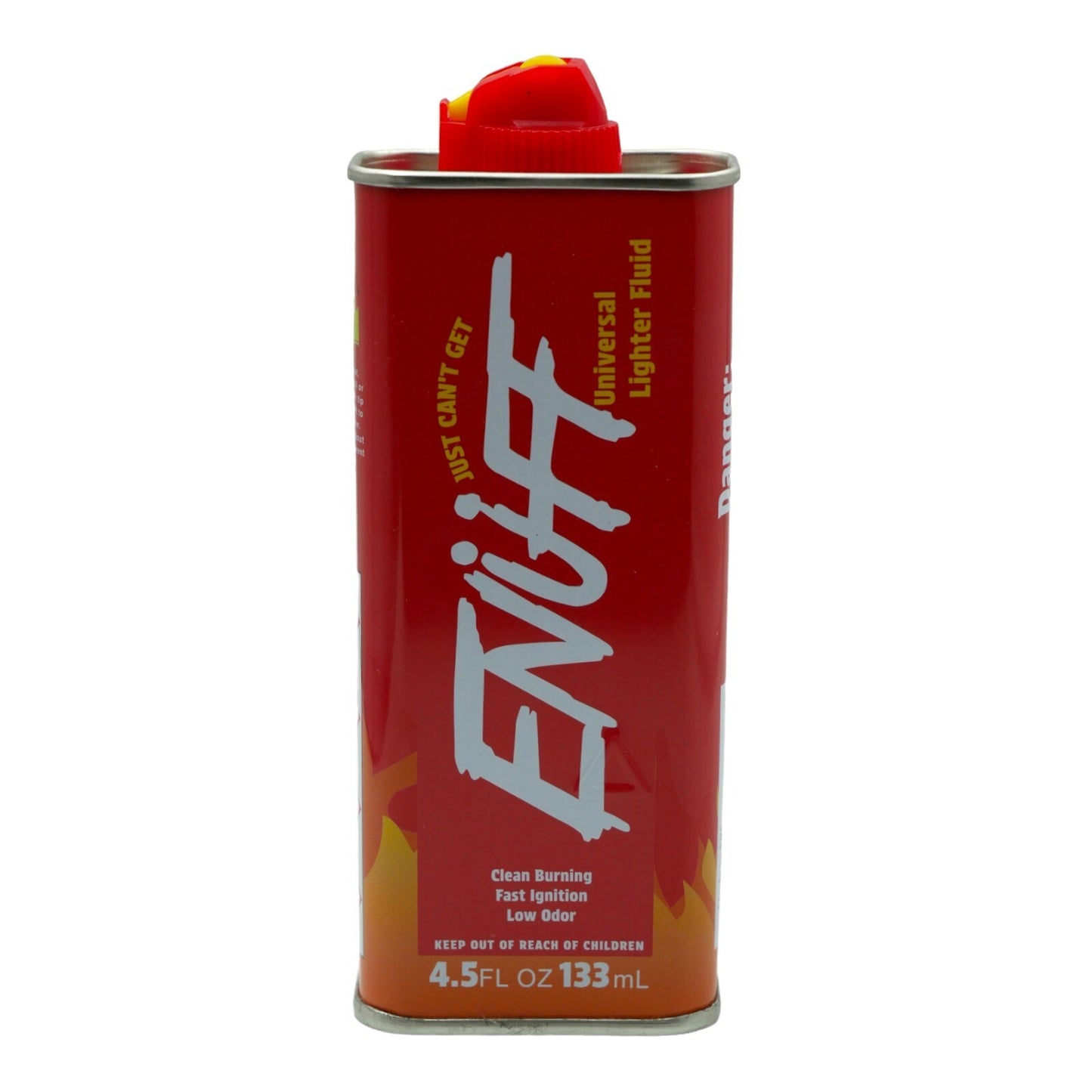 Rainbow Lighter + Enuff Lighter FLUID Refill (133ml) + Zippo Wick, Flints