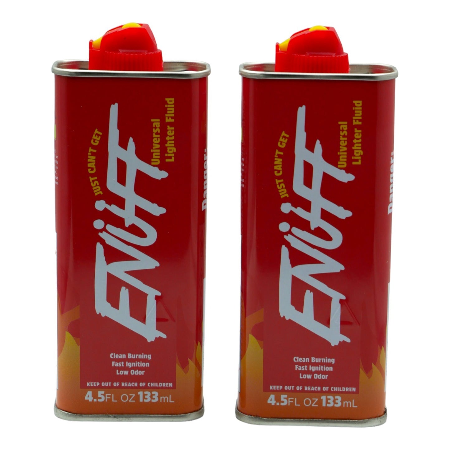 2 Packs Enuff Lighter Fluid Refill (133ml)