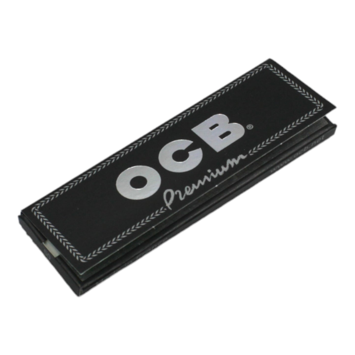 1 OCB Premium Black 1 1/4 Size Rolling Papers 50 Leaves