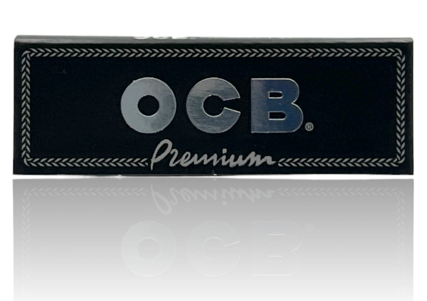 1 OCB Premium Black 1 1/4 Size Rolling Papers 50 Leaves