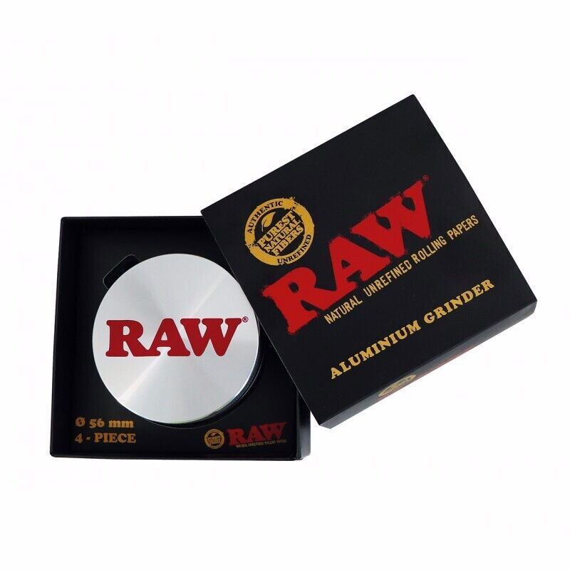 Raw 4 Layer Herb Grinder 56mm