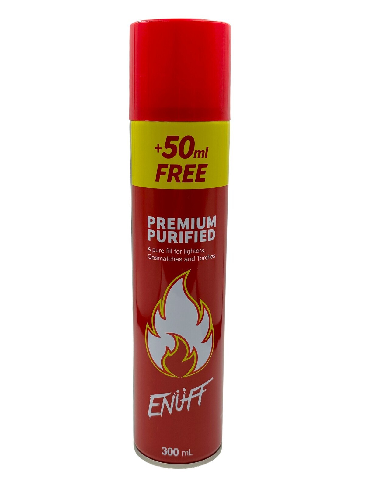 Enuff Premium Butane Gas Refill 300ml - Universal Jet Torch