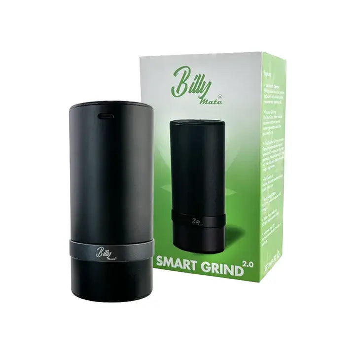 Billy Mate Smart Grind 2.0 USB Rechargeable Electric Herb Tobacco Grinder Portable Crusher Machine