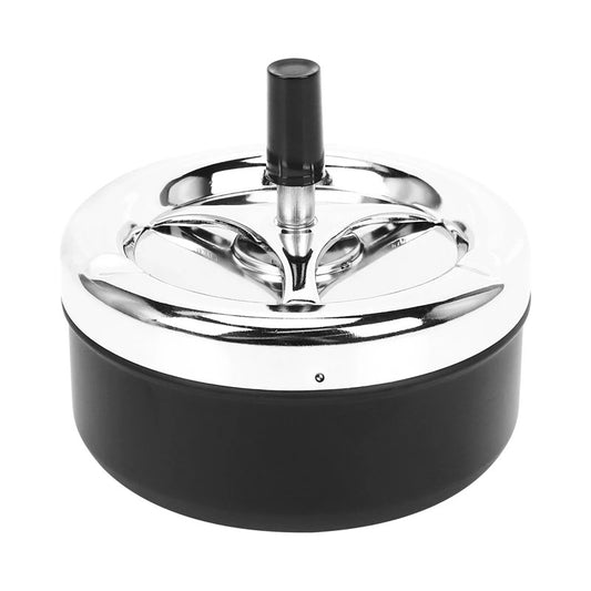 Stainless Steel Ashtray - Outdoor, Swivel Lid, Assorted