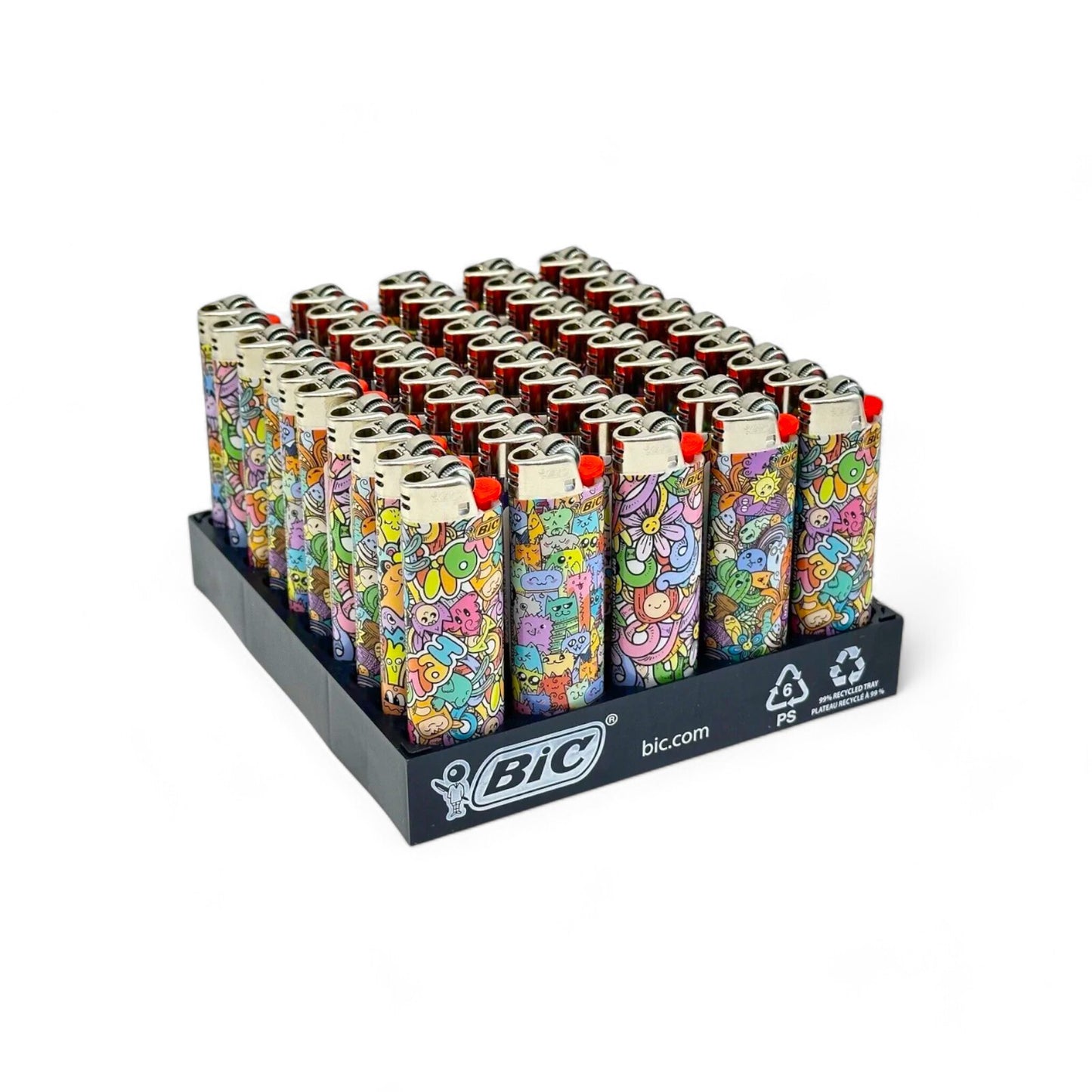 50x BIC Maxi Crazy World Lighters