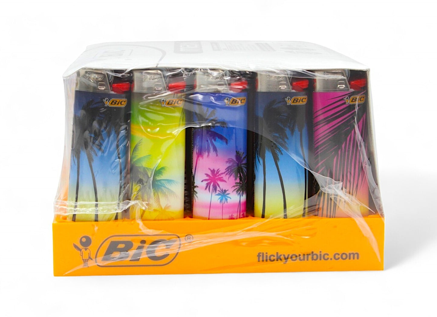 50x BIC Maxi Palm Trees Lighters