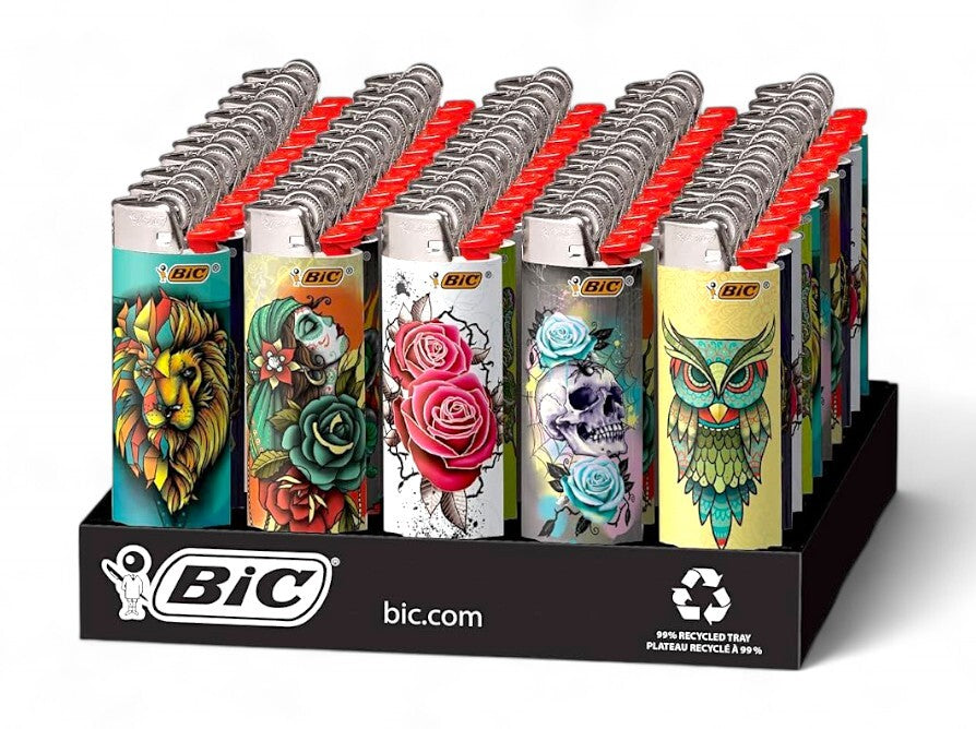 50x BIC Maxi Tattoo Lighters