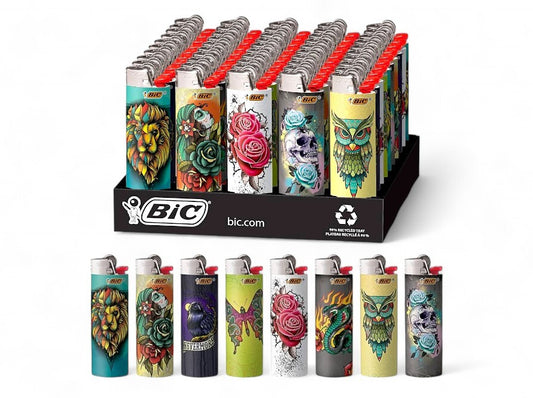 50x BIC Maxi Tattoo Lighters