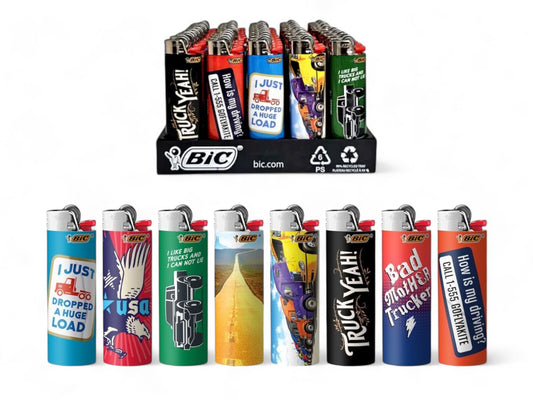 50x BIC Maxi Truck Design Lighters