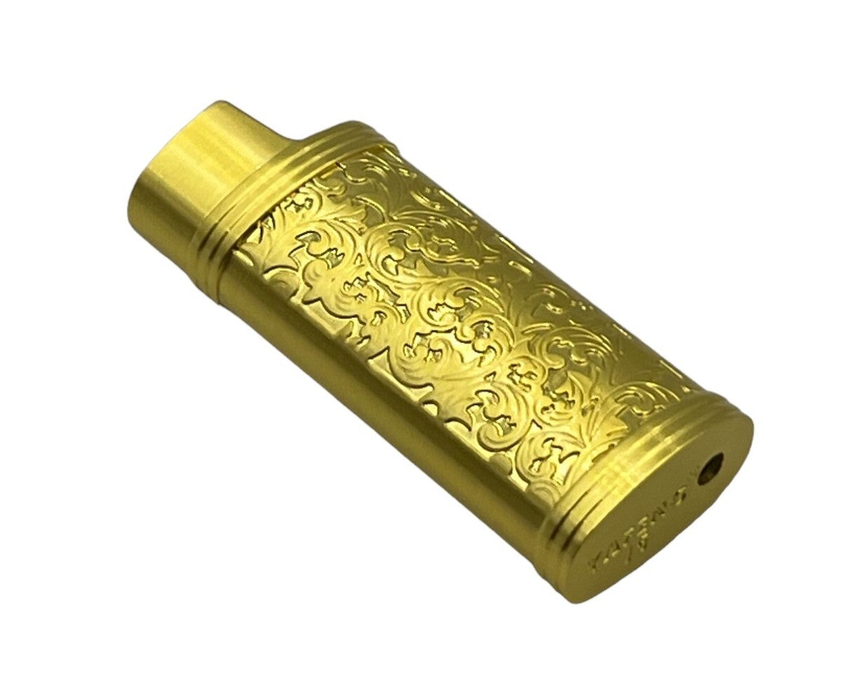 Gold Metal Lighter Case Sleeve Pouch For BIC Mini Lighter