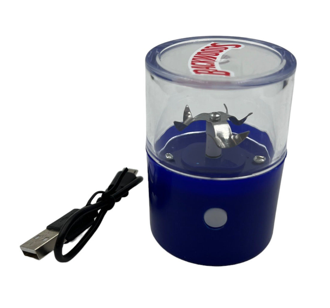 Blue or Purple USB Rechargeable Electric Herb and Tobacco Grinder