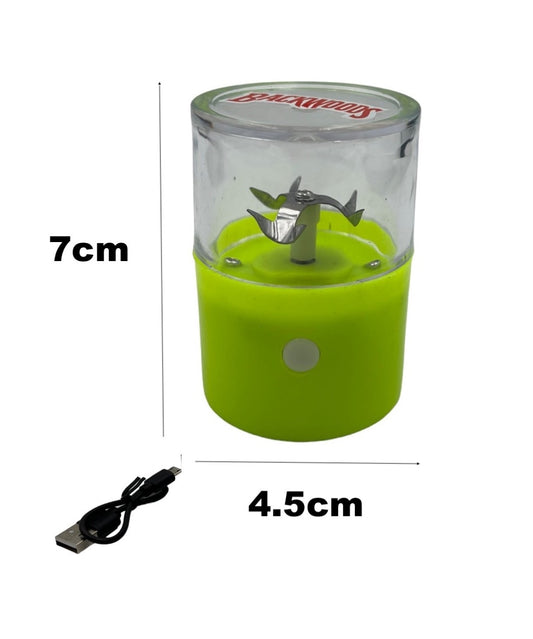 Yellow USB Rechargeable Electric Herb and Tobacco Grinder