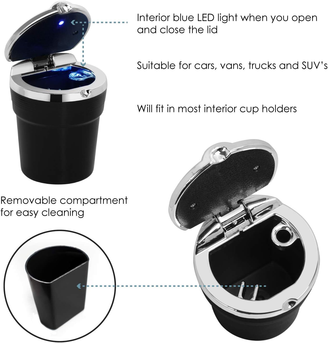 Portable Car Ashtray