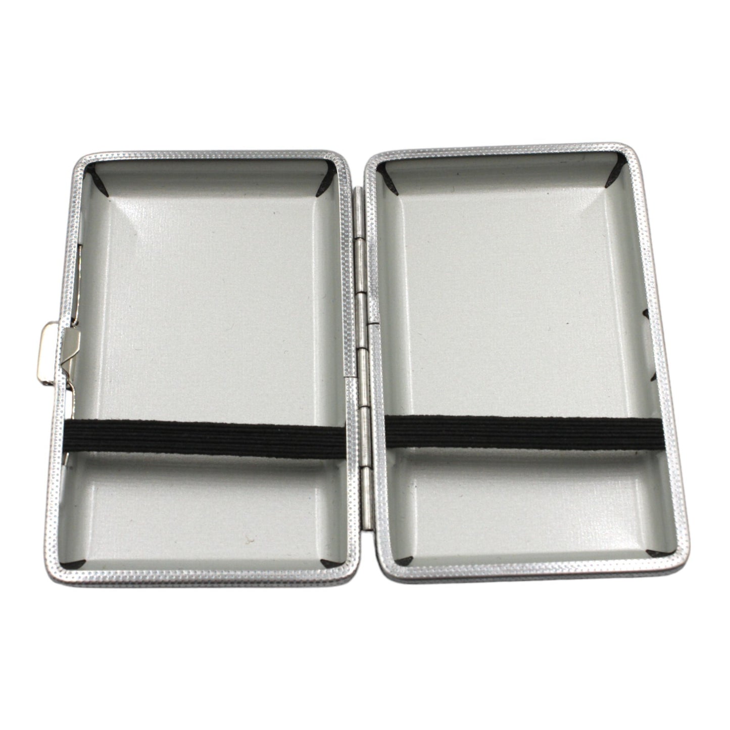 2-Pack Classic Metal Cigarette Case - 12-Piece Carry Box