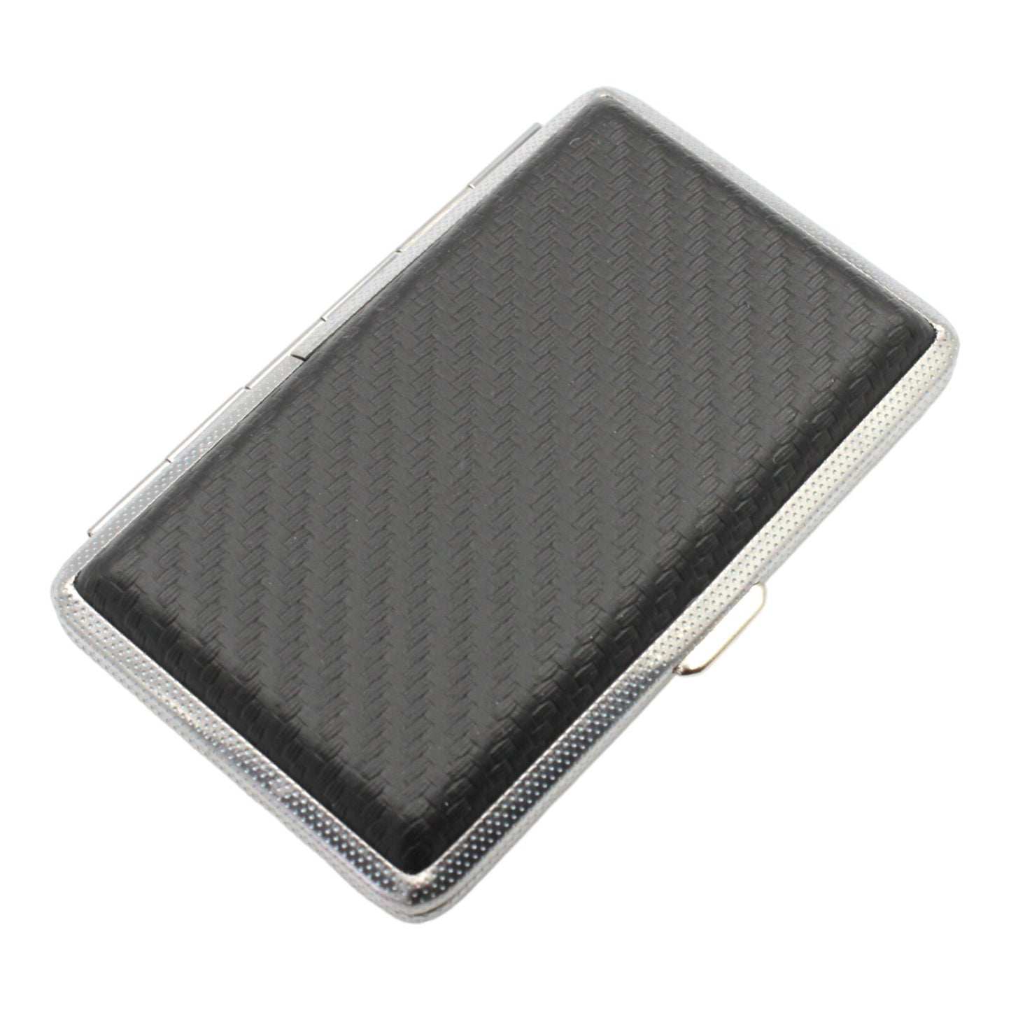 2-Pack Classic Metal Cigarette Case - 12-Piece Carry Box