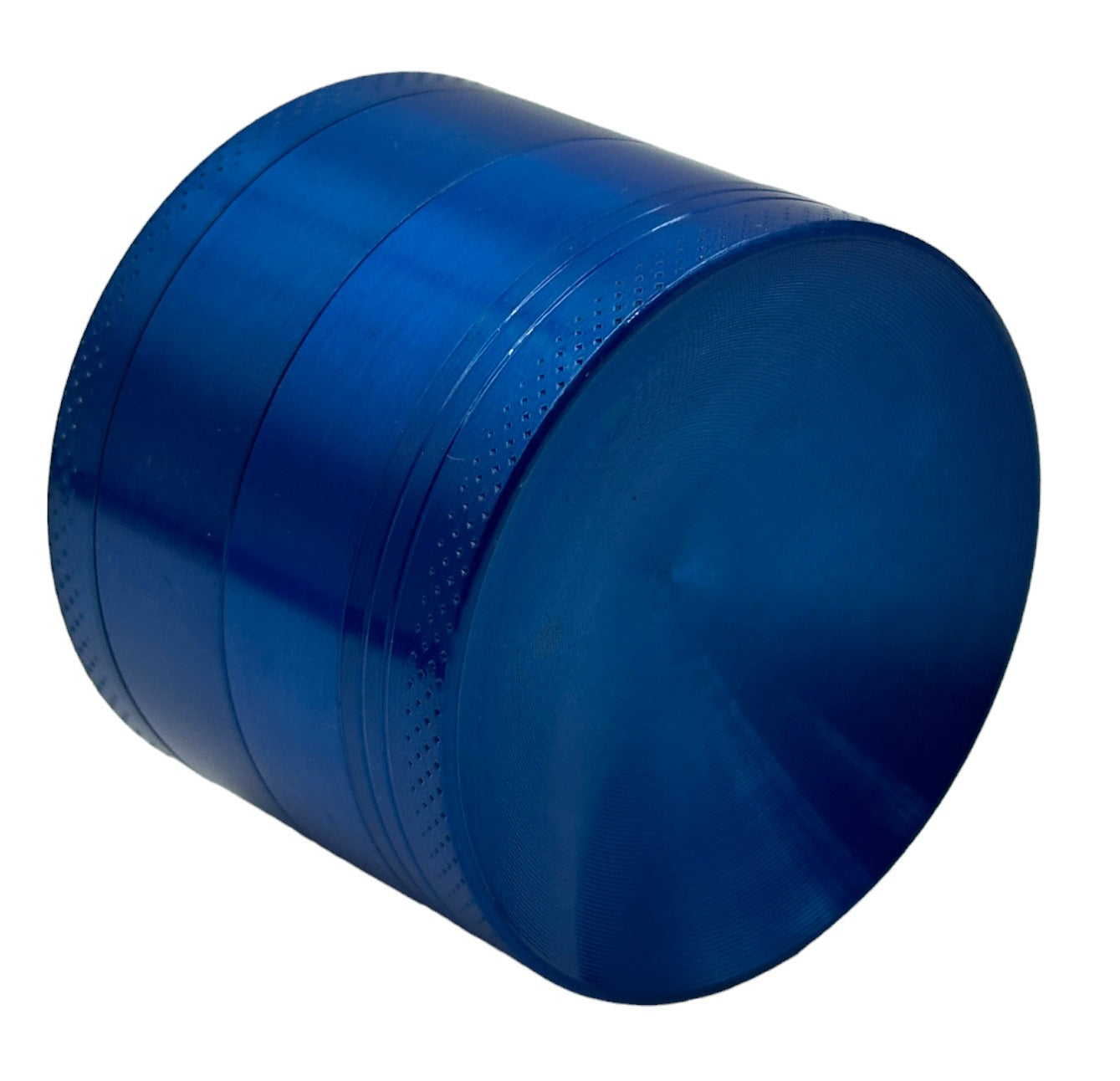 5cm Blue Curved Herb Grinder 4 Layers