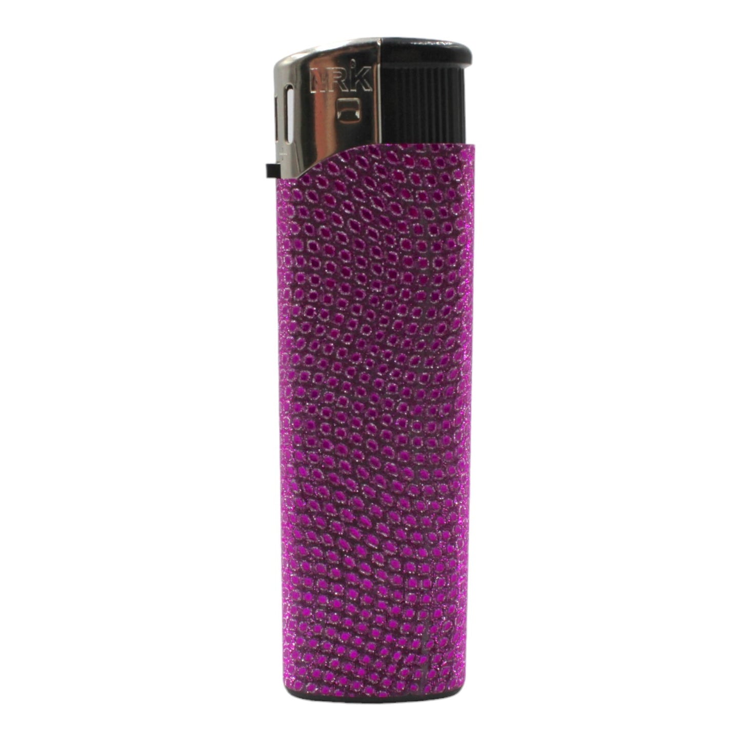 50x Metallic Glitter Gas Lighters + Adjustable Flame