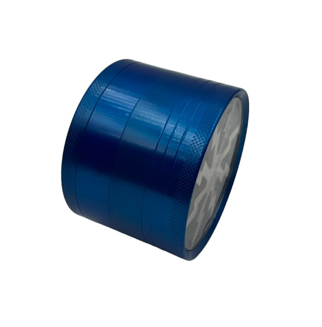 6cm Blue Herb Grinder 4 Layers Metal Crusher