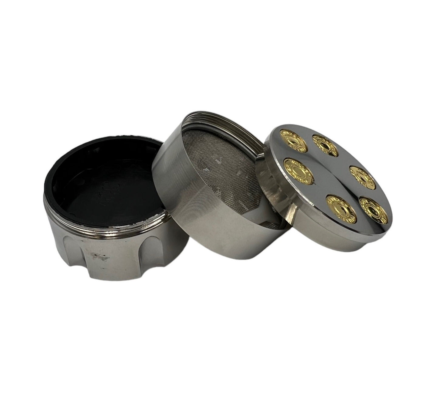 Barrel Herb Grinder 3 Layers Metal Crusher