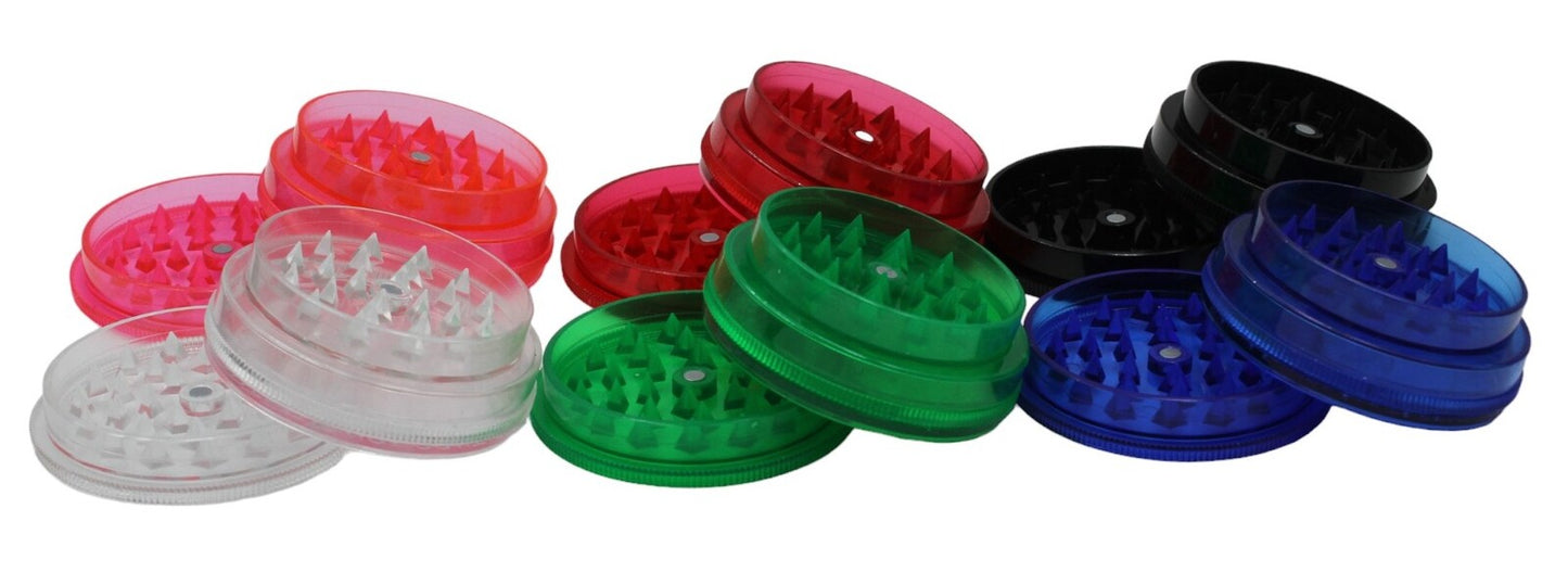 5.5cm 3-Layer Acrylic Herb Tobacco Grinder