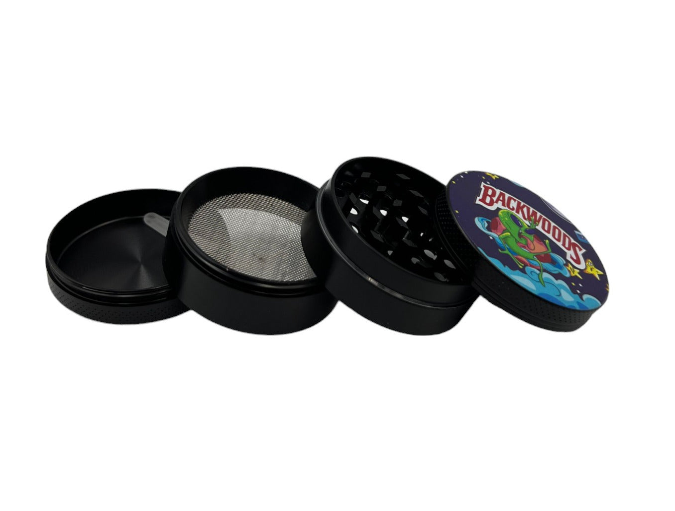 Alien Smoking Gift Set with Pipe, Grinder, Ashtray, and Rolling Tray