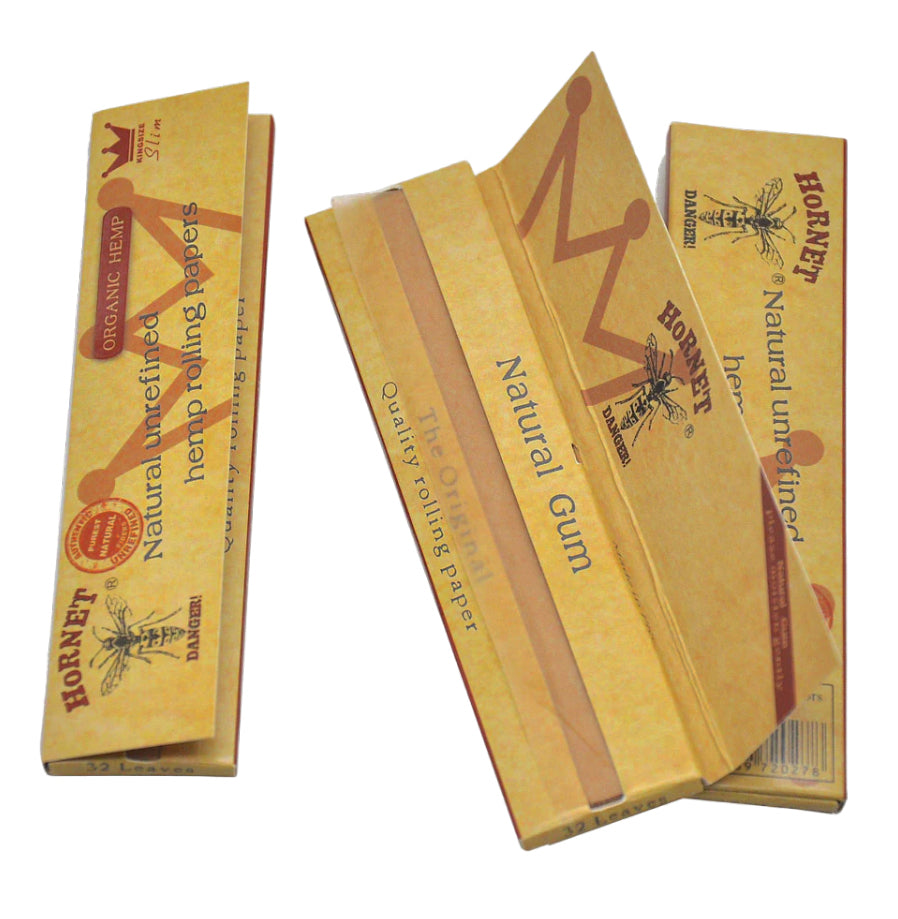 Hornet Organic King Size Slim Rolling Papers