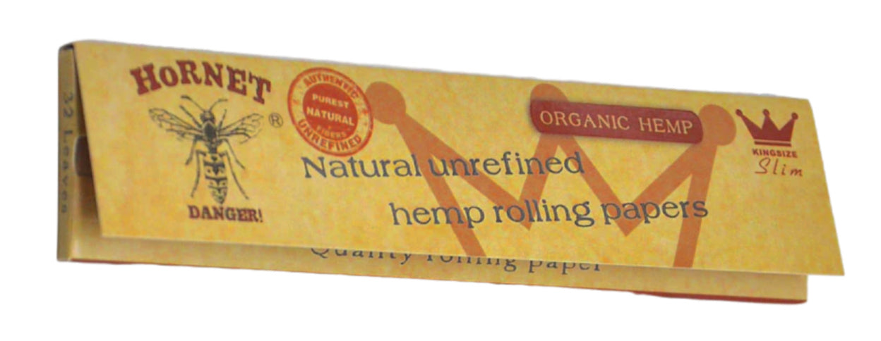 Hornet Organic King Size Slim Rolling Papers