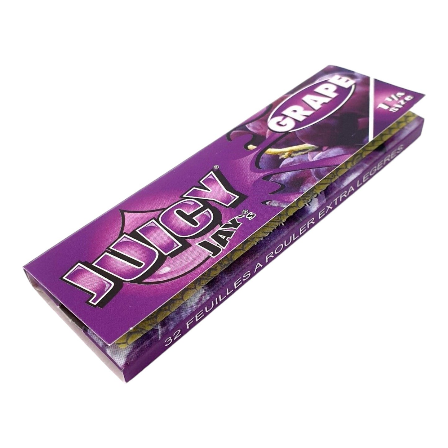 Juicy Jays Grape 1 1/4 Flavoured Hemp Rolling Papers