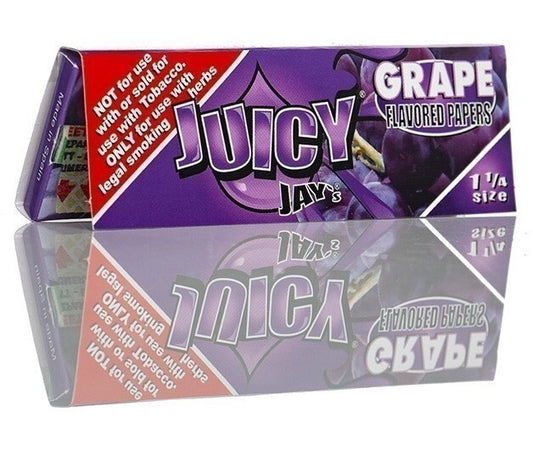 Juicy Jays Grape 1 1/4 Flavoured Hemp Rolling Papers