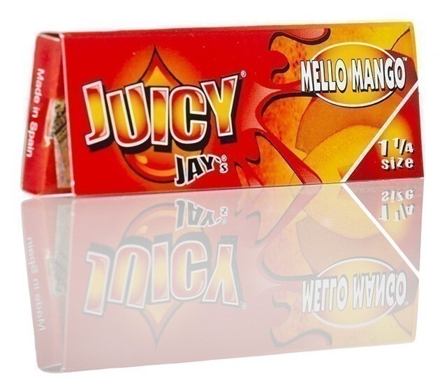 Juicy Jays Mello Mango 1 1/4 Flavoured Hemp Rolling Papers