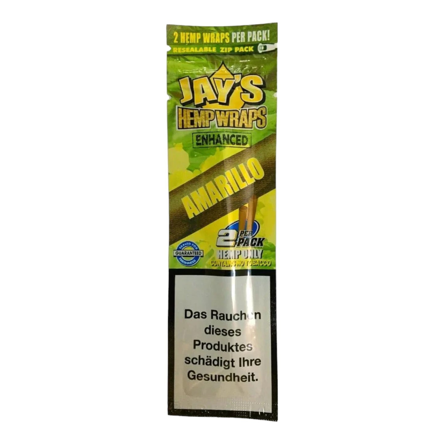 Juicy Jays Amarillo Flavour Natural Wraps (2 Wraps Per Pack)