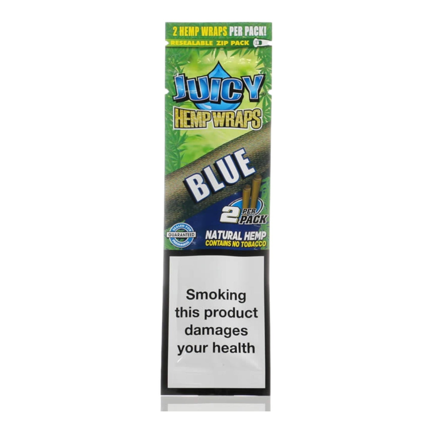 Juicy Jays Blue Flavour Natural Wraps (2 Wraps Per Pack)