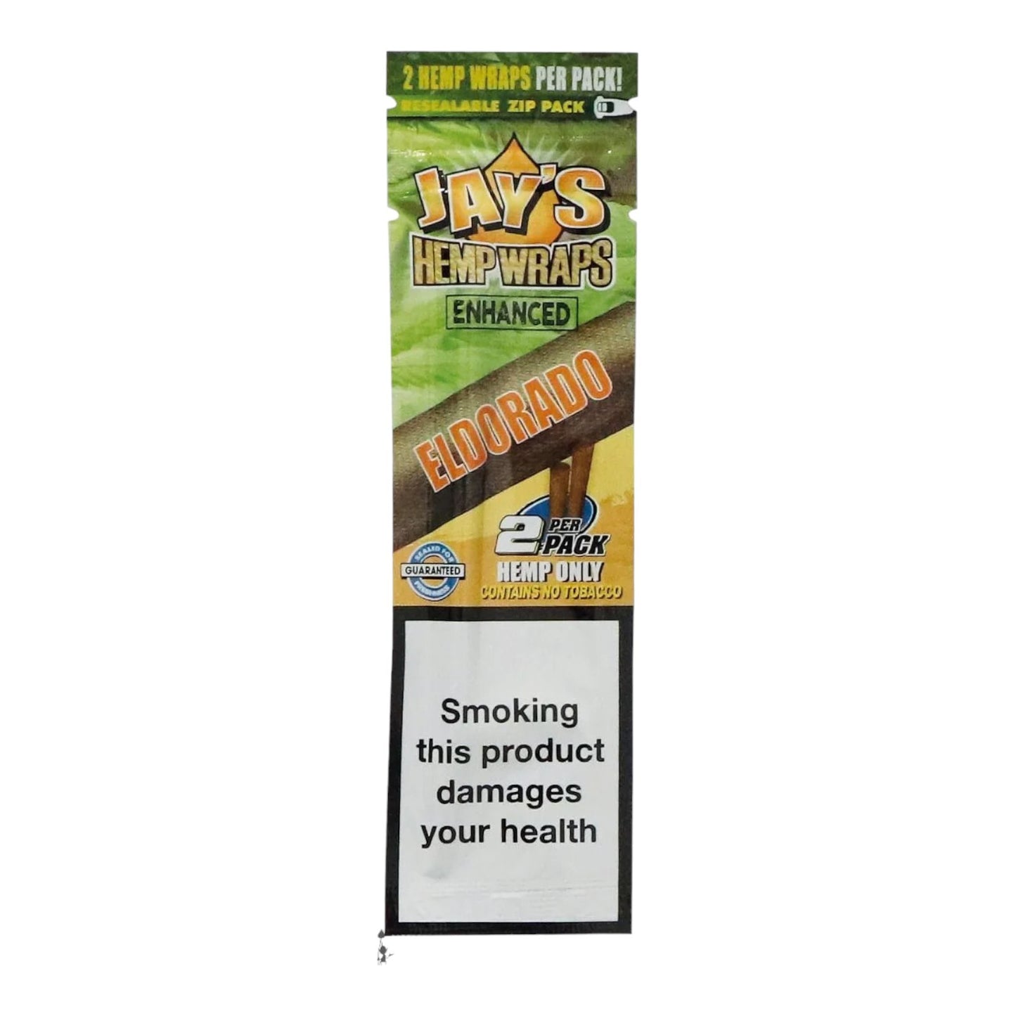 Juicy Jays Eldorado Flavour Natural Wraps (2 Wraps Per Pack)