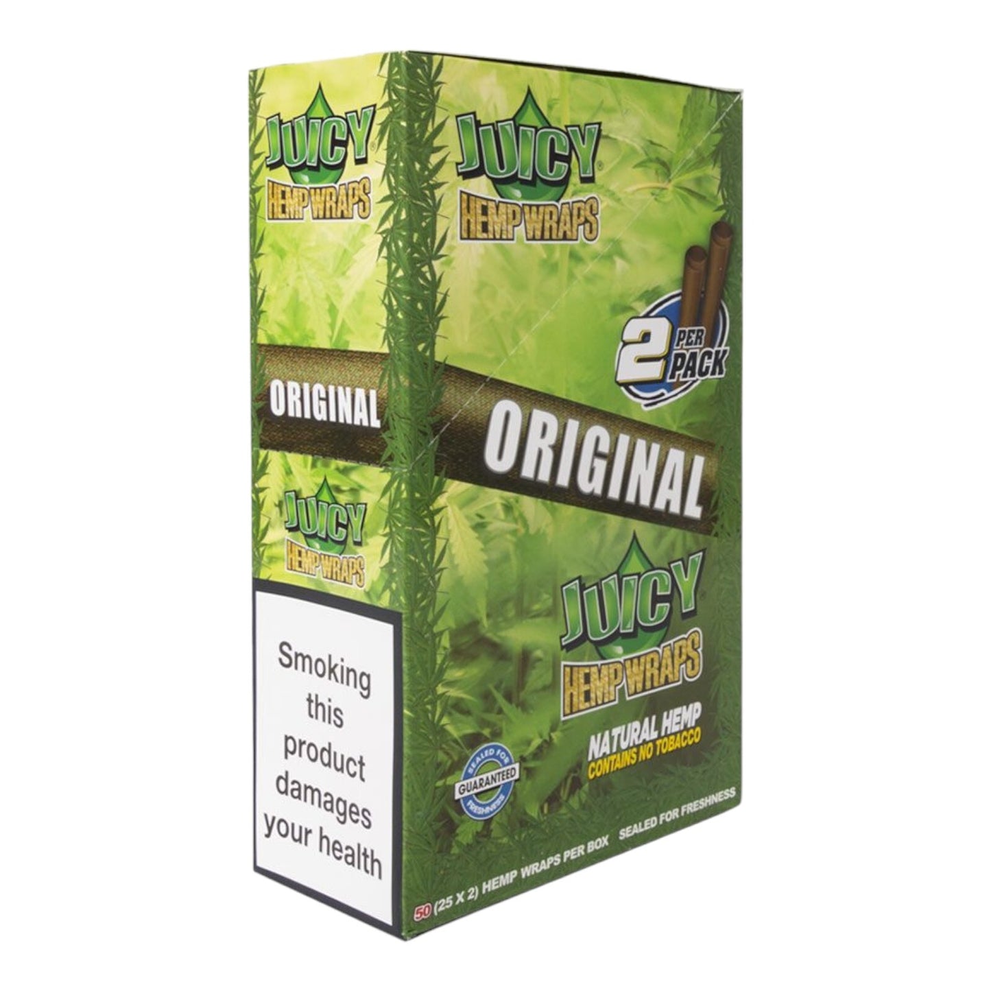 Box of 25 Juicy Jays Original Flavour Natural Wraps