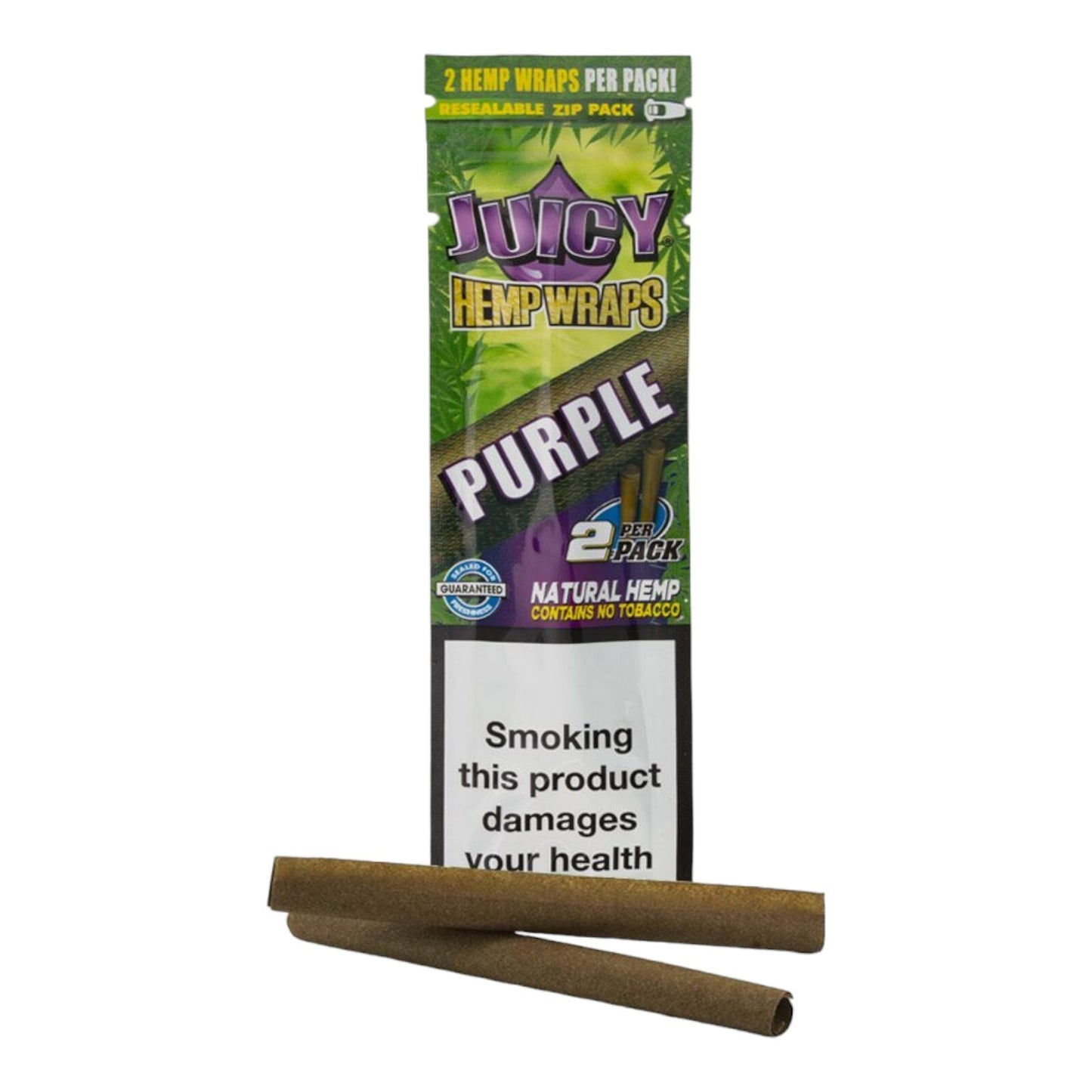 Juicy Jays Purple Flavour Natural Wraps (2 Wraps Per Pack)