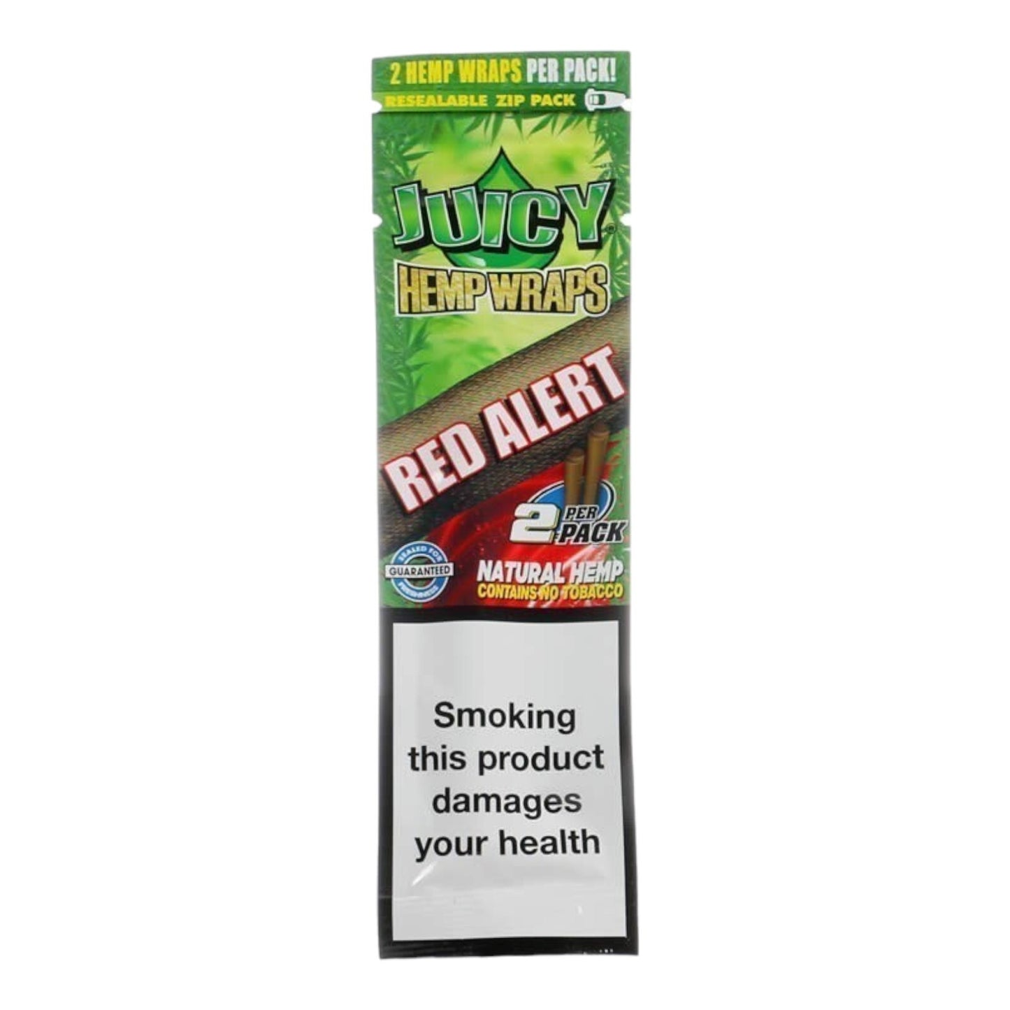 Juicy Jays Red Alert Flavour Natural Wraps (2 Wraps Per Pack)