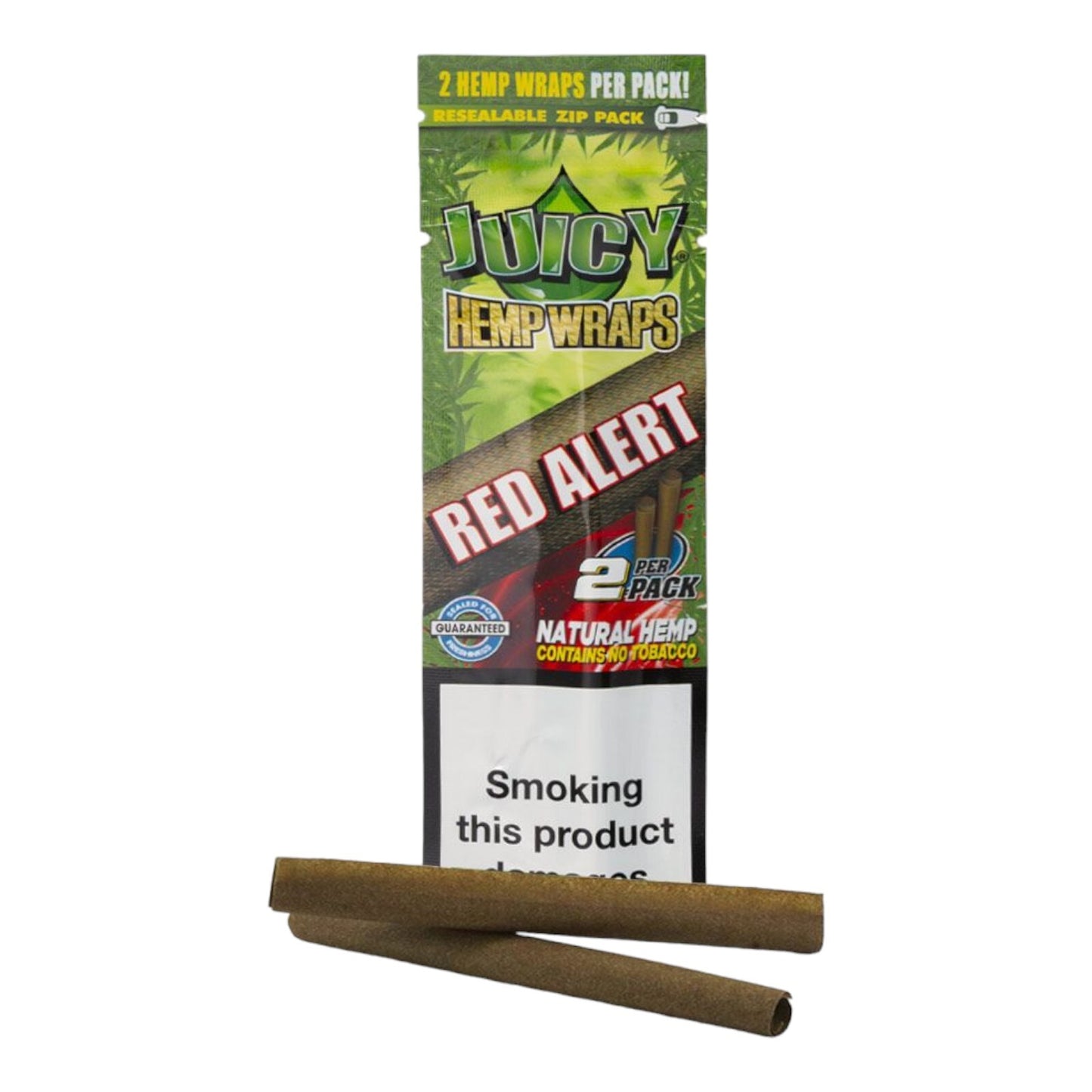 Juicy Jays Red Alert Flavour Natural Wraps (2 Wraps Per Pack)