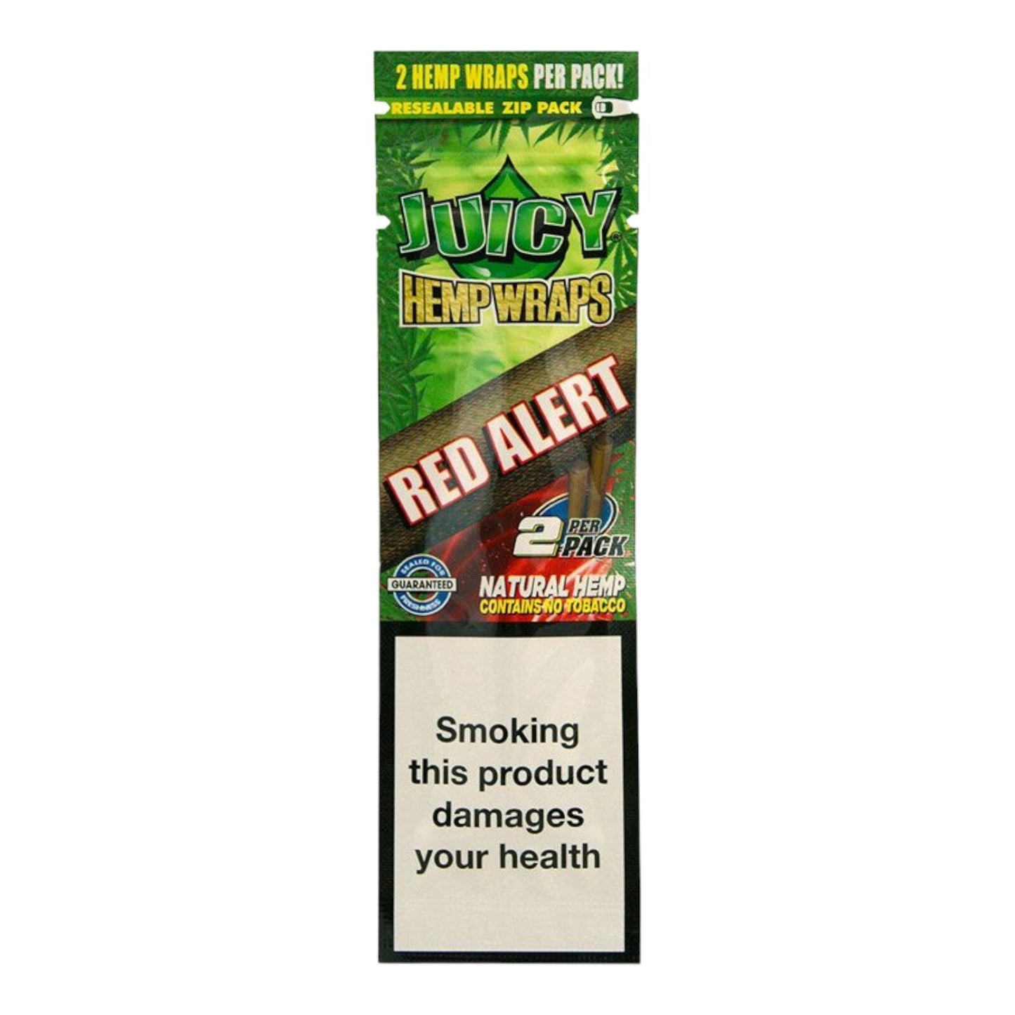 Box of 25 Juicy Jays Red Alert Flavour Natural Wraps