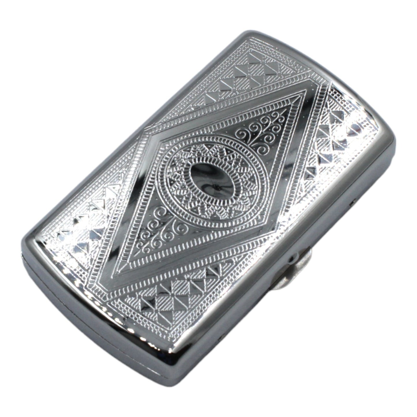 Portable Metal Cigarette Case Classic 12-Piece - Assorted