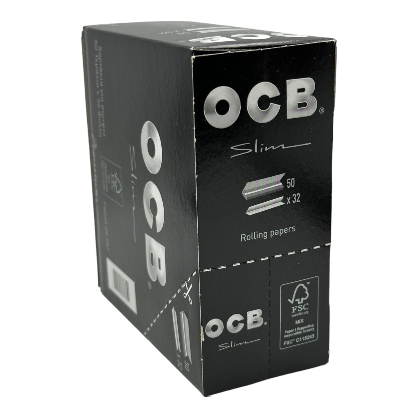 Box of OCB King Size Ultra Thin Premium Papers