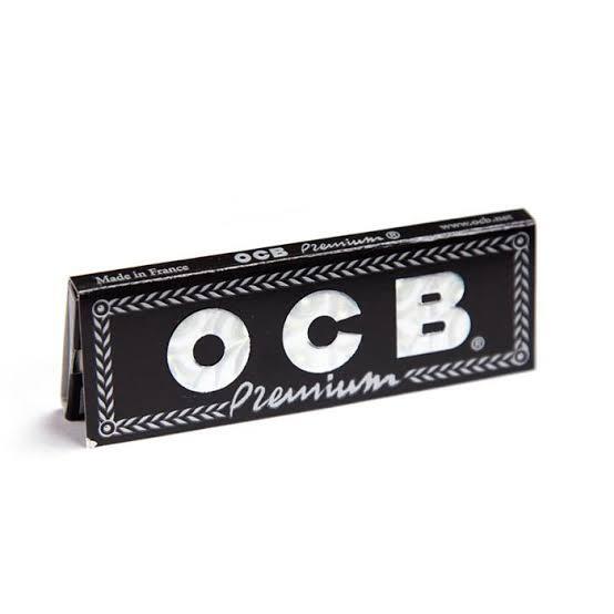 1 Pack OCB Premium Black Ultra Thin Regular Size Papers