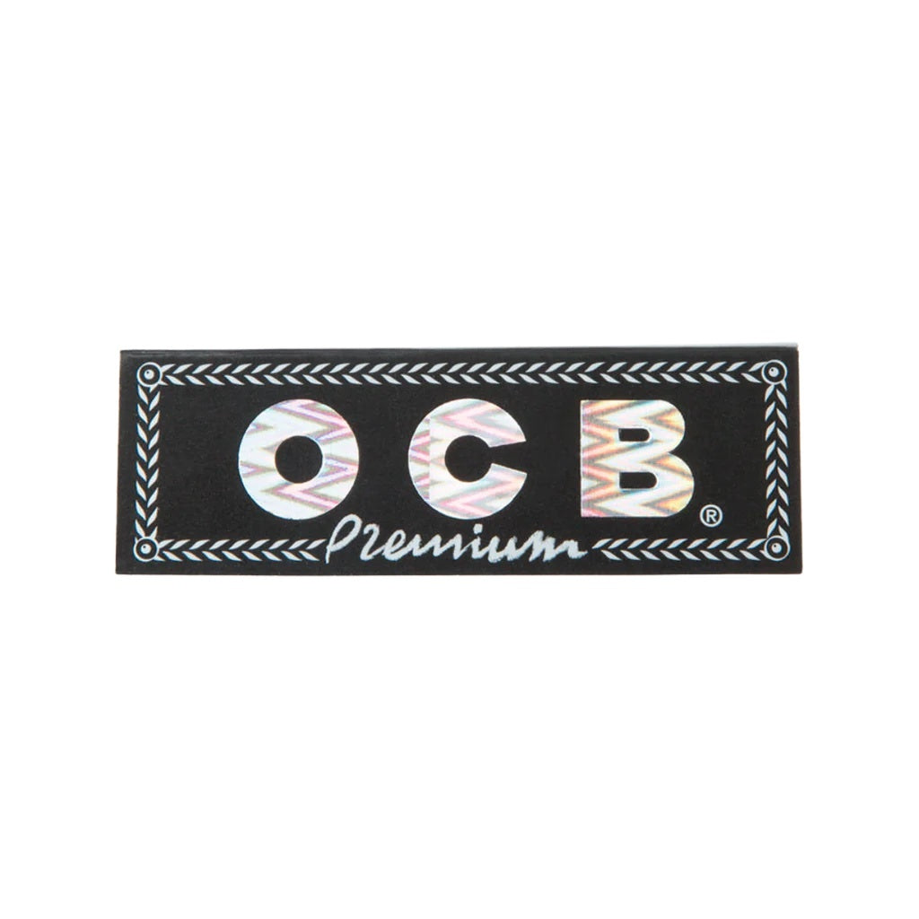 1 Pack OCB Premium Black Ultra Thin Regular Size Papers