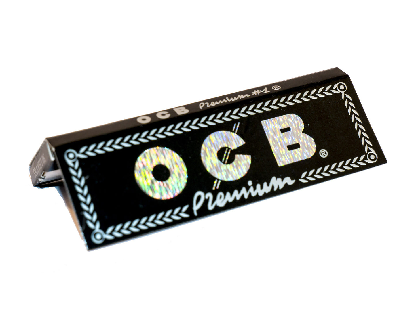 1 Pack OCB Premium Black Ultra Thin Regular Size Papers