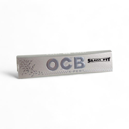 OCB Unbleached Silver X-Pert King Size Slim Fit Premium Rolling Papers