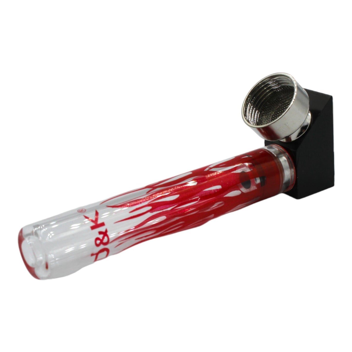 Metal Glass Pipe Fire Design - Washable