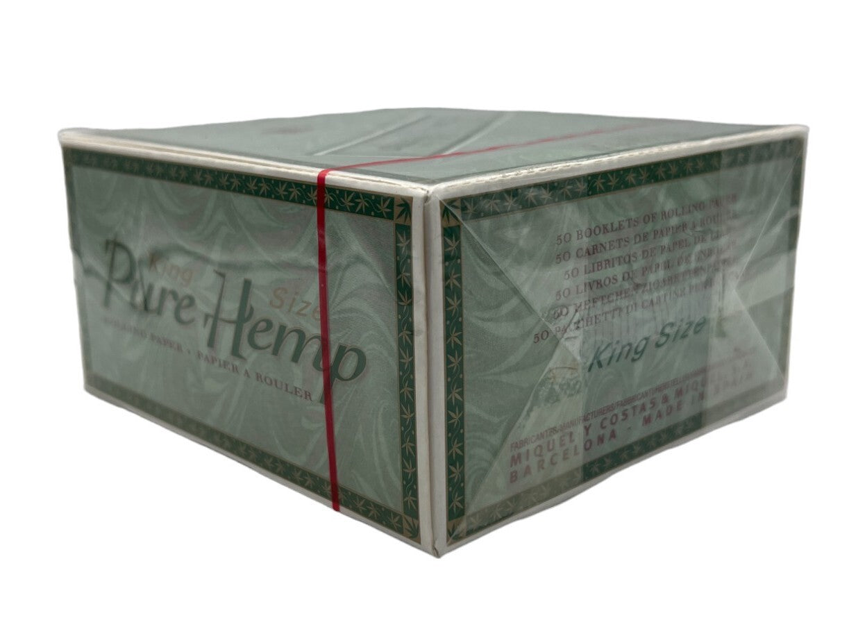 Pure Hemp King Size Rolling Papers (33 Leaves Per Booklet)