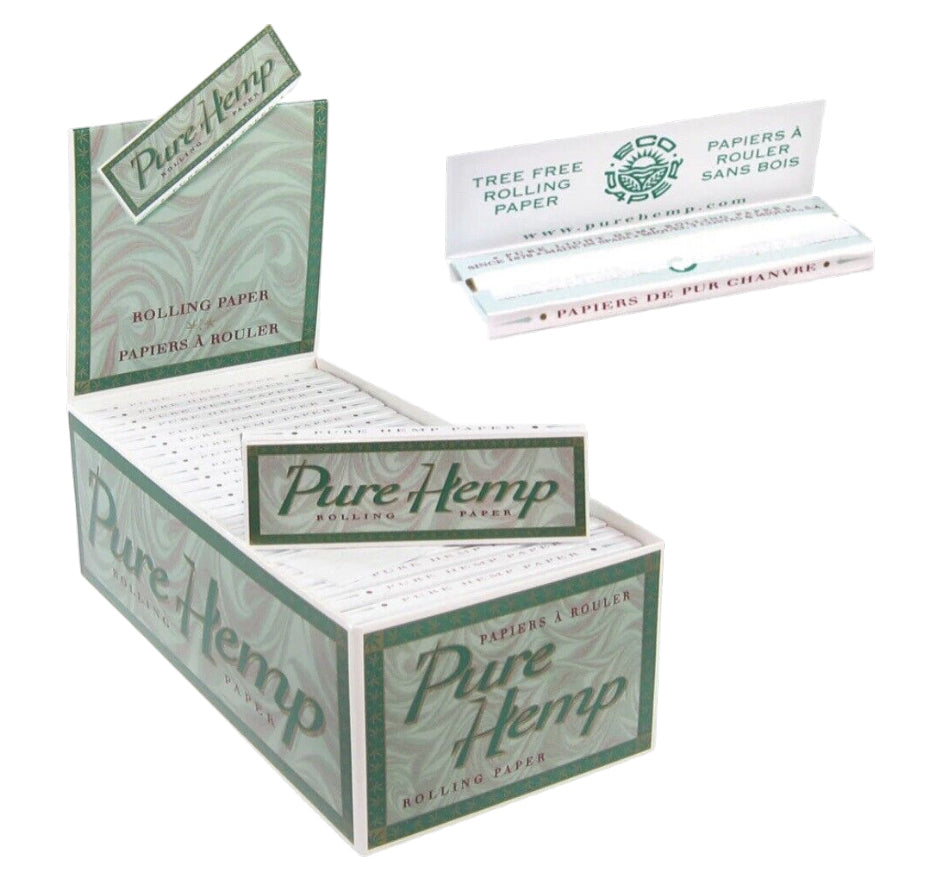 Box of 50 Pure Hemp Regular Size Rolling Papers