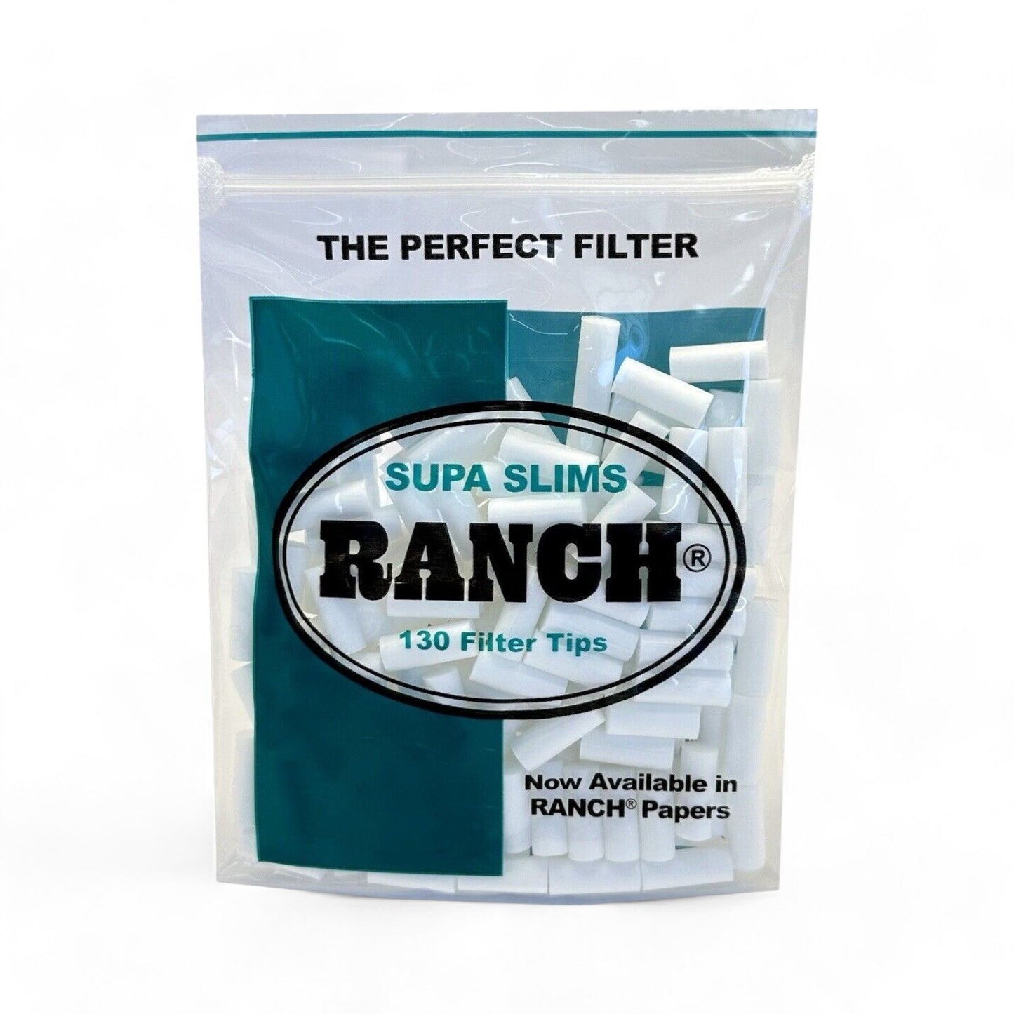 Ranch Supa Slim Green Filters (130 Tips)