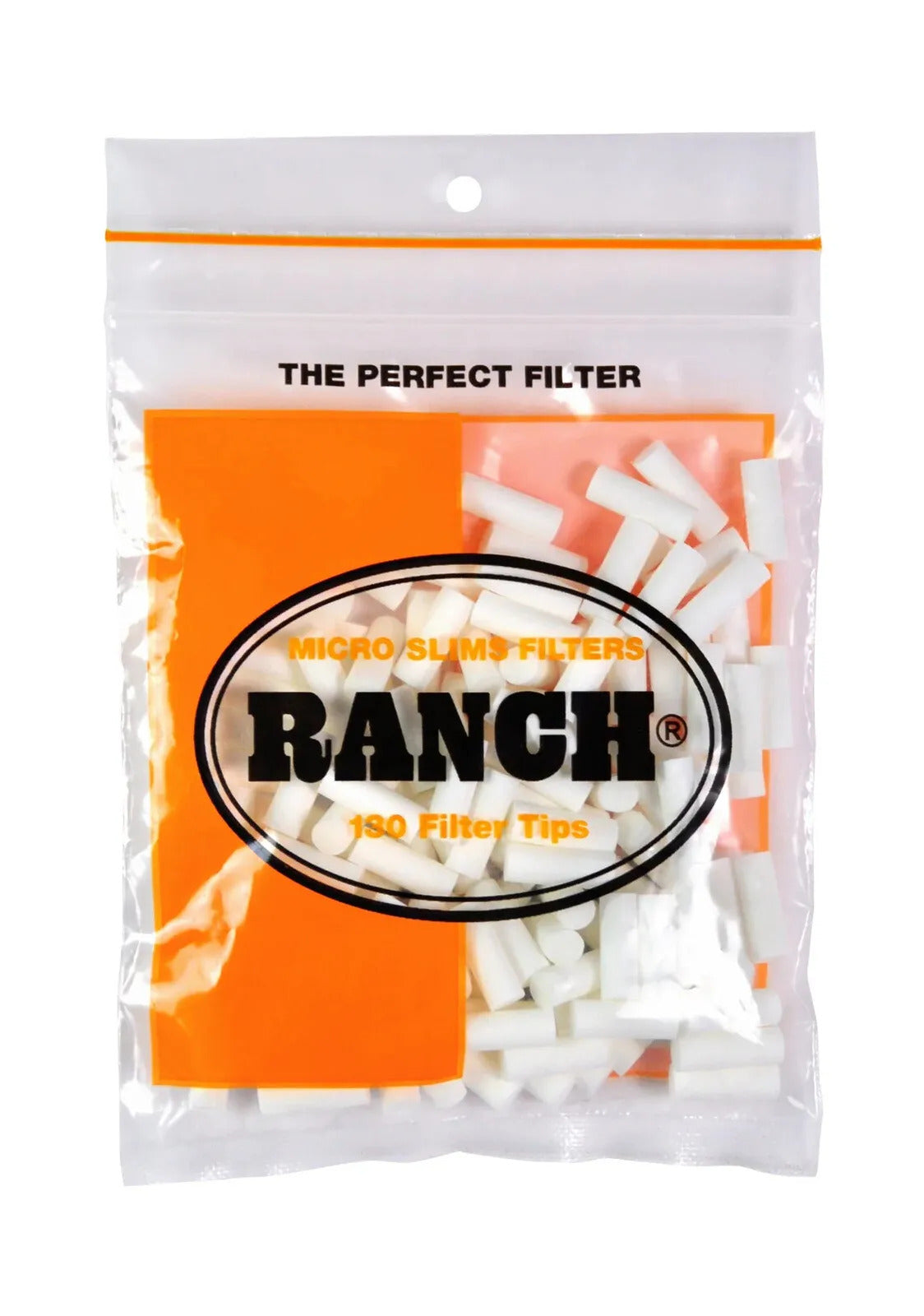 12 Packs Ranch Micro Slim Orange Filters (1560 Tips)